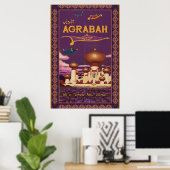 Poster Visiter Agrabah (Bureau à domicile)