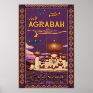 Poster Visiter Agrabah