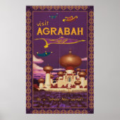 Poster Visiter Agrabah (Devant)