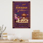 Poster Visiter Agrabah (Cuisine)