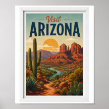 Visiter Arizona Travel Vintage