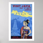 Poster Visiter Java (Devant)
