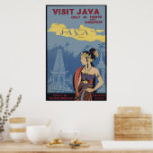 Poster Visiter Java Seulement 36 heures de Singapour (Cuisine)