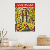 Poster Visiter le Mexique (Cuisine)
