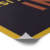 Poster Visiter le Vintage voyage indien (Coin)