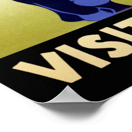 Poster Visiter Le Zoo (Coin)