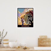 Poster Visiter l'Inde colorée (Cuisine)