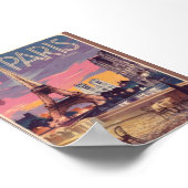 Poster Visiter Paris (Coin)