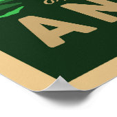 Poster Visitez Antigua (Coin)