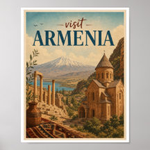 Visitez Armenia Travel Vintage