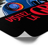 Poster Visitez La Grece en Auto (Coin)