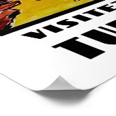 Poster Visitez La Tunisie (Coin)