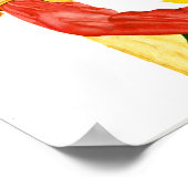 Poster Visitez l'affiche de voyage du Texas (Coin)