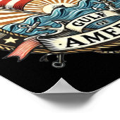 Poster Visitez Le Beau Golfe D'Amérique (Coin)