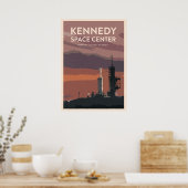 Poster Visitez le Kennedy Space Center (Cuisine)
