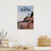 Poster Visitez le Parc national de l'Acadie (Cuisine)
