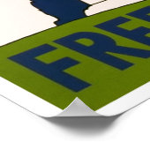 Poster Visitez le zoo de Brookfield - Ours polaire WPA Vi (Coin)