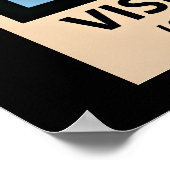 Poster Visitez le zoo de Londres, Regent's Park (Coin)