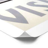 Poster Visitez le zoo Penguin 1936 WPA (Coin)