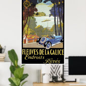 Poster Visitez L'Espagne (Bureau à domicile)