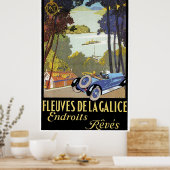 Poster Visitez L'Espagne (Cuisine)