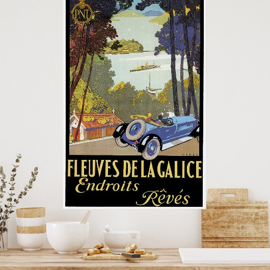 Poster Visitez L'Espagne (Cuisine)