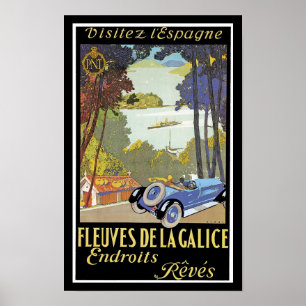 Poster Visitez l'Espagne