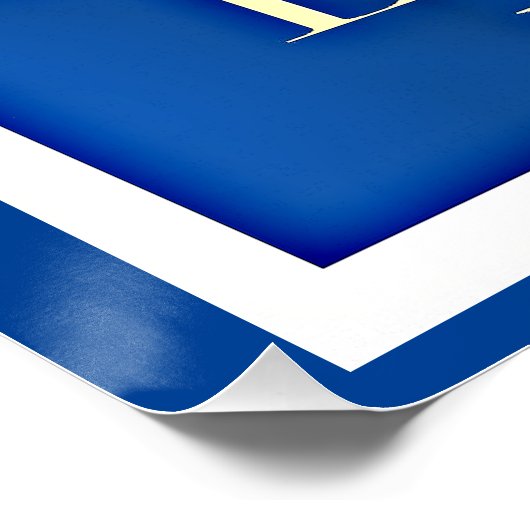 Poster Visitez Londres, Angleterre (Coin)