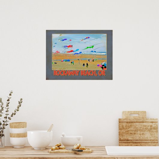 Poster Visitez Rockaway Beach, OU (Cuisine)