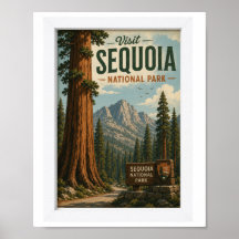 Visitez Sequoia National Park Voyage Vintage