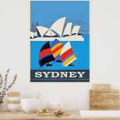 Poster Visitez Sydney, Australie (Cuisine)