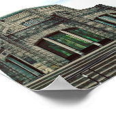 Poster Vista House, gorge de Columbia (Coin)