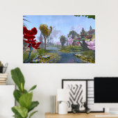 Poster Vistas du plan Astral (Bureau à domicile)