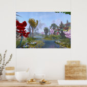 Poster Vistas du plan Astral (Cuisine)