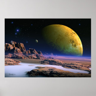 Poster Viste cosmique - art spatial