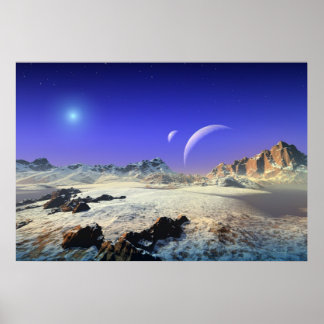 Poster Viste neige