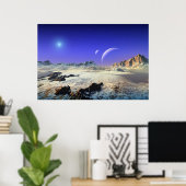 Poster Viste neige (Bureau à domicile)