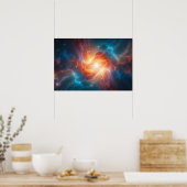 Poster Visualisation du big bang dans l'espace (Cuisine)