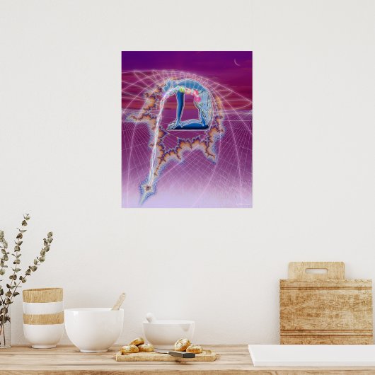 Poster Visualisation Ustrasana (Cuisine)