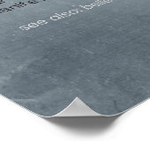 Poster Visualiser, Créer, Manifeste : Art Inspirant (Coin)