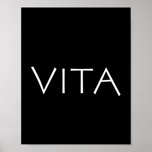 Poster Vita (Devant)