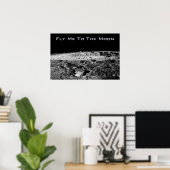Poster Vite-Moi Sur La Lune (Bureau à domicile)