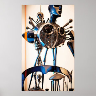 Poster Vitesse, Beauté, Automaticisme - Ken Gage Surreal 