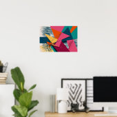 Poster Vitesse Cramoisi (Bureau à domicile)