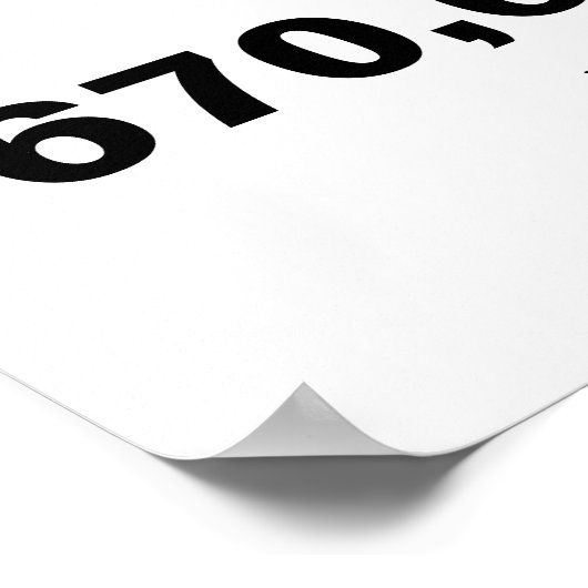 Poster Vitesse de lumière (Coin)