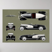 Poster Vitesse Duesenberg (Devant)