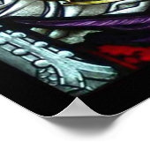 Poster vitrail d'ange (Coin)
