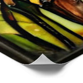 Poster Vitrail de goéland (Coin)