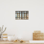 Poster Vitraux (Cuisine)
