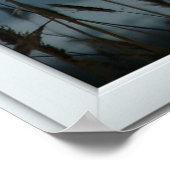 Poster Vitre blanche 3 Volets Illusion Foule d'oiseaux (Coin)